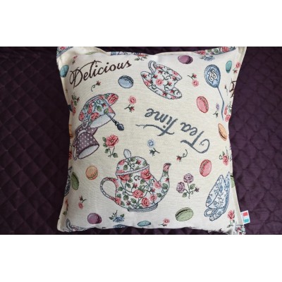 Pillow covers 40x40 for vintage style pillow for sofa, Throw pillow for couch tapestry
