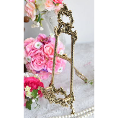 Brass Plate Stand for Display size 25 cm with the hook