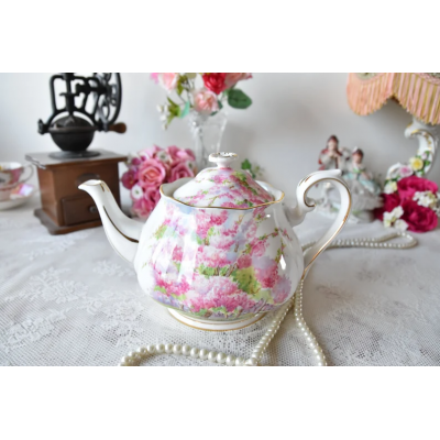 Royal Albert tea pot Blossom Time