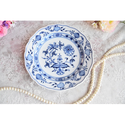 Miśnia vintage talerz porcelany talerz do naczyń Miśnia Niemcy talerz niemiecki kwiatowy porcelanowy danie