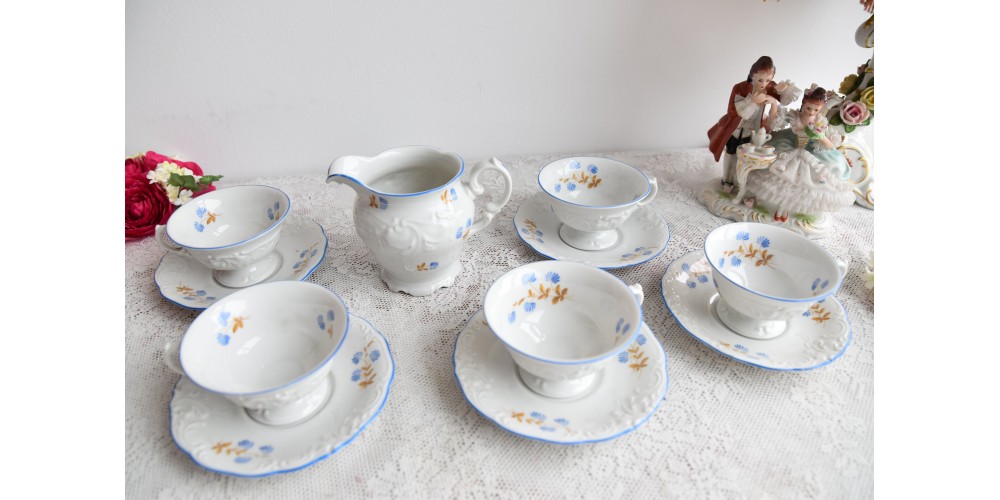 Polish vintage porcelain set by KPM